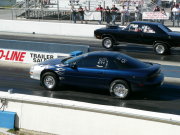 NAVY BLUE CAMARO WITH SILVER FLAMES